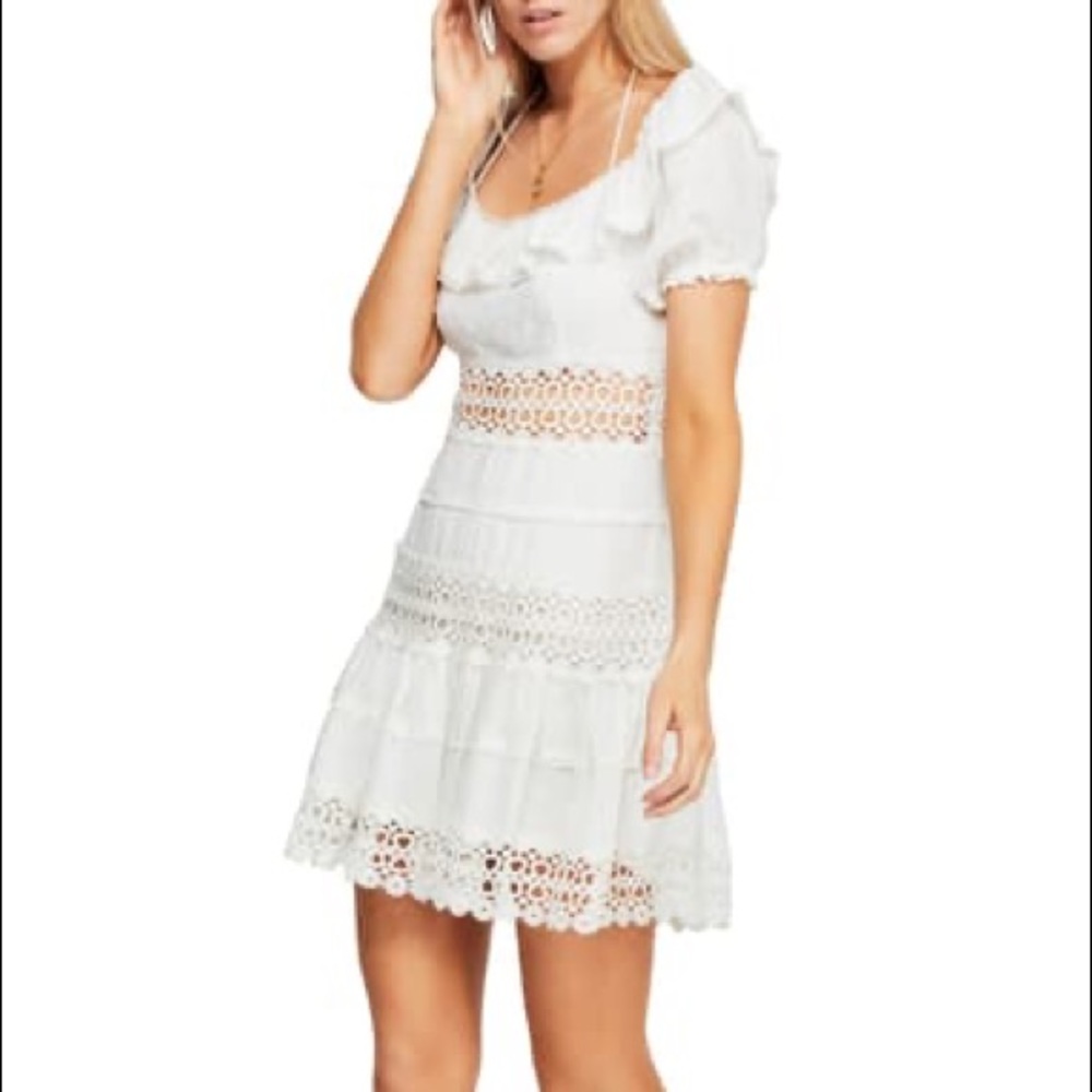 Free People Lace Minidress